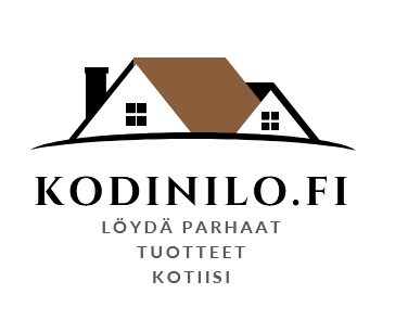 Kodinilo.fi-logo – kotiaiheinen vertailusivusto, joka tarjoaa arvosteluja ja suosituksia kodin tuotteista.